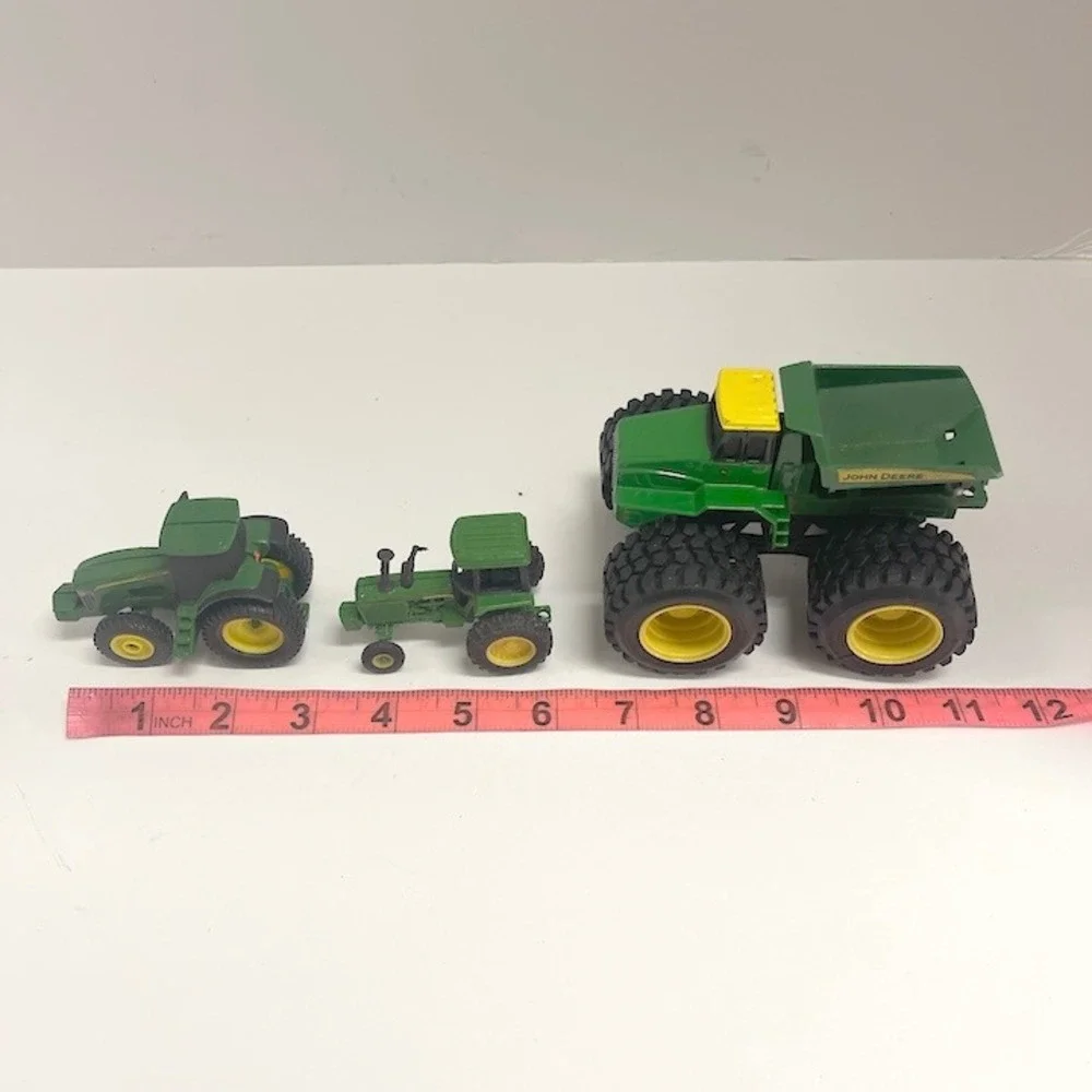 3‎ John Deere Tractor Lot Die Cast & Plastic Vintage to Modern